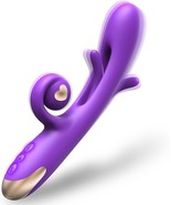 G Spot Vibrator Dildo Sex Toy: Rabbit Adult Toys with 10 Vibration 7 Fla... - $24.74