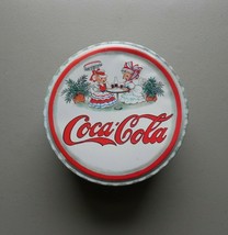 Coca-Cola Christmas/Noel Christmas Tin With Three Mouse Ornaments - $42.00