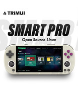 Trimui Smart Pro Handheld Console 4.96&#39;&#39;IPS Screen + Premium 128 GB SD Card - £84.43 GBP