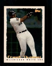 1995 Topps Cyber Stats #1 Frank Thomas Exmt White Sox Hof - £4.25 GBP