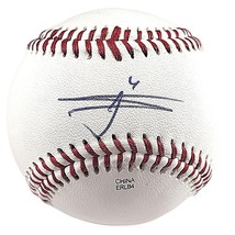 Willie Calhoun New York Yankees Signed Baseball SF Giants Angels Rangers Proof - £46.10 GBP