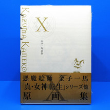 Shin Megami Tensei 1 2 3 Nocturne Persona Art Book Kazuma Kaneko Works X 10 - £36.95 GBP