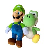 Yoshi and Luigi Plush Toys Super Mario Bros Nintendo NES Clean - $331.61 MXN