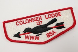 Vintage Colonneh Lodge 137 OA Order Arrow WWW Boy Scouts America Flap Pa... - $10.52