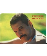 ⭕VTG card pocket calendar 1987 FREDDIE MERCURY Portugal group music singer - $5.76 CAD