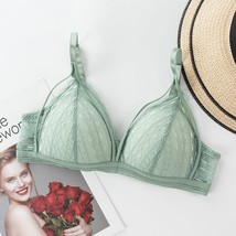 Deep V Sexy Woman Bra Underwear Green S and M - £5.46 GBP