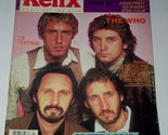 The Who Relix Magazine Vintage 1982 Us Festival Daltrey Townshend Gratef... - $19.99