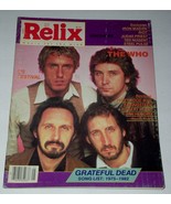 The Who Relix Magazine Vintage 1982 Us Festival Daltrey Townshend Gratef... - $19.99