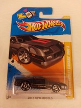 Hot Wheels 2012 #022 Black 1985 Chevrolet Camaro IROC-Z New Models 22/50 MOC - £15.55 GBP