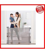 Secure Extra Wide Retractable Baby Gate - Easy Installation &amp; Safety Ver... - $935.95 MXN