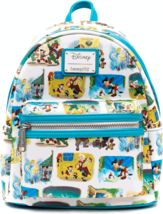 Loungefly Disney Pinocchio Little Golden Book Scenes AOP Mini Backpack - £31.44 GBP