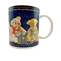 Teddy Bear Coffee Mugs Cup There&#39;s a Hole in the Paw of my Bear and his ... - £9.02 GBP