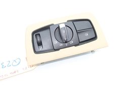 12-16 BMW F30 328I HEADLIGHT CONTROL SWITCH W/ BEZEL TRIM Q2380 image 3
