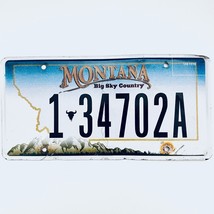  United States Montana Silver Bow County Passenger License Plate 1 34702A - £12.57 GBP