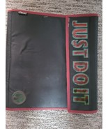 1994 Mead Nike Just Do It Trapper Keeper Three Ring Binder Black Red ^ - $54.33 CAD