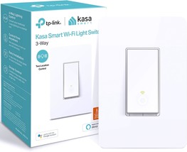 3 Way Switch HS210 Needs Neutral Wire 2.4GHz Wi Fi Light Switch works with Alexa - £31.72 GBP