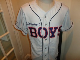 Vtg Diamond Boys #13 Sewn Baseball Jersey Reebok Team Uniform Adult M Nice Rare  - £28.97 GBP