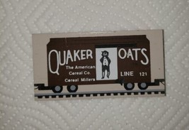 Cats Meow Village #161 Quaker Oats Train Car Accessory 1989 Retired 1161-01 - £7.72 GBP