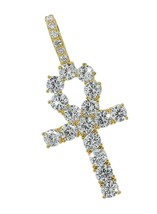 18K Gold Plated Iced Out CZÂ ClassicÂ with - $40.52