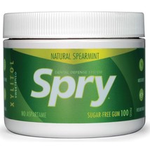 Spry Fresh Natural Xylitol Chewing Gum Dental Defense System Aspartame-Free - £11.25 GBP
