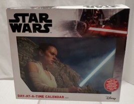 Cal-2021 disney Star Wars Boxed day-at -a-time (Calendar) new in box page sealed - £11.81 GBP