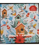 Winter Perch Bird Birdhouse Carla Zimmerman 500 Pc Jigsaw Puzzle by Gali... - £10.90 GBP