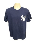 Majestic New York Yankees Jacoby Ellsbury #22 Adult Large Blue TShirt - £11.68 GBP