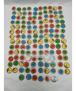 Lot Of (136) Vintage Warhammer 40k Cardboard Circular Tokens Charge Fall... - $21.35 CAD