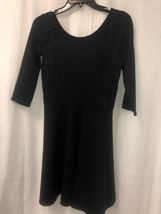 Hollister Women&#39;s Dress Black Knit Size Small JR NWT - $14.85