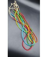 Lot 5 brins 4-4,5 mm perles commerciales anciennes vénitiennes coeur bla... - $62.84 CAD
