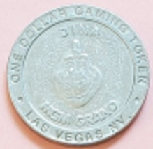 MGM DINA 1993  Las Vegas Metal Gaming Token - £8.57 GBP