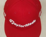 Taylormade Golf Hat New Era 9FIFTY Cap Red Snapback Embroidered M5 TP5 - $9.89