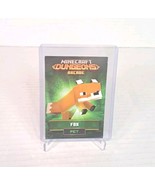 2021 Minecraft Dungeons Arcade Game Card Fox Pet Non Foil 57/60 Common S... - $9.46