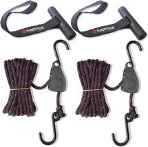 Kayak Tie Down Straps Bow And Stern Tie Downs Loops Strap Ratchet Rope C... - $38.96