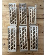 Vintage Birmingham Radiant Ceramic Heater Grate Insert Bricks 8&quot; - $24.74