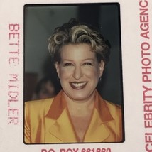 1997 Bette Midler at Letters For Literacy Auction Celebrity Transparency Slide - £7.43 GBP