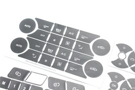 08-14 MERCEDES-BENZ W204 C300 BUTTON SWITCH STICKER SET E5372 image 2