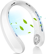 Neck Fan, Portable Fan around Neck, 5200Mah Battery Operated Wearable Pe... - $24.68 CAD