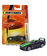 Year 2008 Matchbox Sports Cars 1:64 Die Cast Car #22 - Black DODGE VIPER... - £15.97 GBP