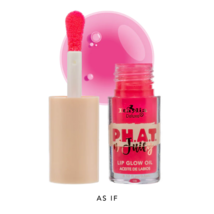 Italia Deluxe P.H.A.T. n&#39; Juicy Lip Glow Oil - Lip Gloss - Pink - *AS IF* - £3.09 GBP