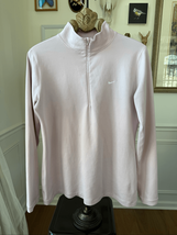 Nike  Pro Therma Warm Dri  Fit 1/2 Zip Top CU4329 Pink Foam Women’s XL - $52.20