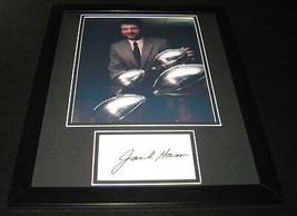 Jack Ham Signed Framed 11x14 Photo Display Steelers w/ Super Bowl Trophies - £51.43 GBP