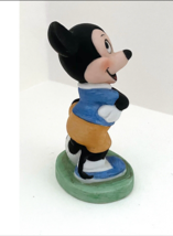 Disney Mickey Mouse Soccer Player Ceramic Figurine Vintage 1980s image 4