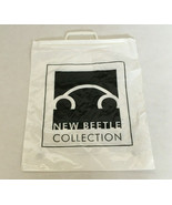  Dealer promo plastic shopping bag black and white graphic New beetle co... - $19.75