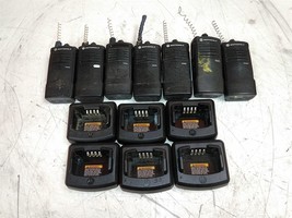 Lot of 7 Defective Motorola RDU2020 RU2020BKF2AA Two-Way Radio and Batte... - $232.65