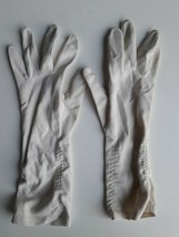 guanti vintage old lady colore bianco - $21.87