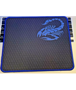 Zodiac Scorpio Scorpion Mouse Pad Black &amp; Blue Gamer - €12,86 EUR