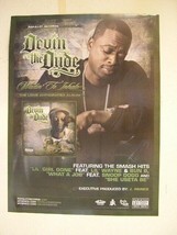 Devin The Dude Promo Affiche Waitin Pour Inhaler Devon - £21.43 GBP