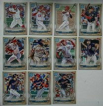 2020 Topps Gypsy Queen Washington Nationals Base Team Set of 11 Cards - £3.98 GBP