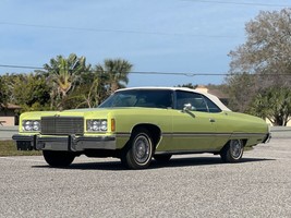 1974 Chevrolet Caprice yellow | 24x36 inch POSTER | classic - £17.56 GBP